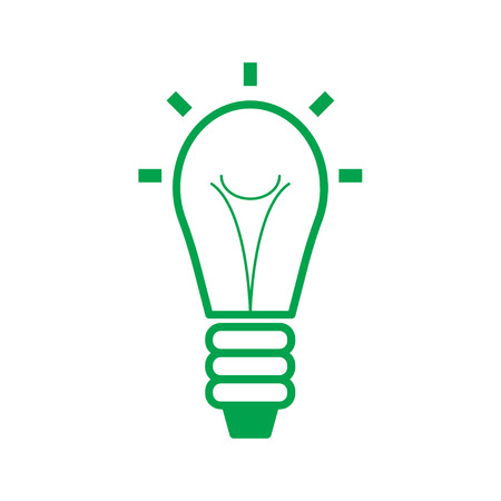 Bulb icon. Idea icon. Lighting design Vector illustrationのイラスト素材