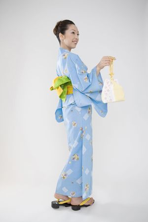 Yukata womanの写真素材