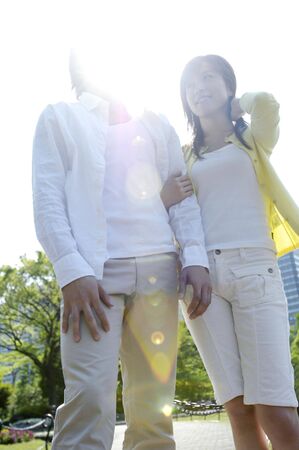 Image of young coupleの写真素材