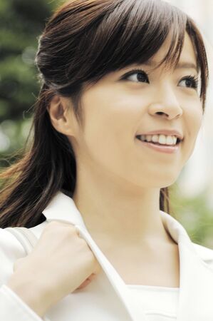 Portrait of business ladyの写真素材