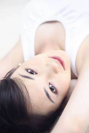 Portrait of womanの写真素材