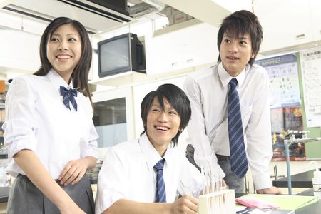 Image of high school studentsの写真素材