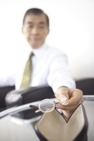 Japanese chief executive officerの写真素材