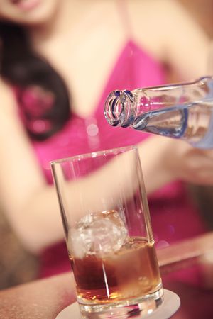 Scene of nightclubの写真素材