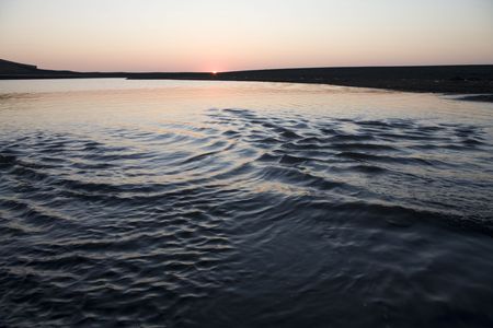 Surface of the water