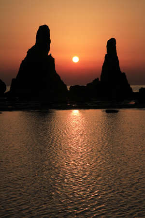 Hashigui rockの写真素材