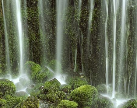 Shiraito waterfallの写真素材