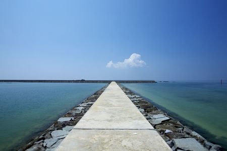 Breakwaterの写真素材