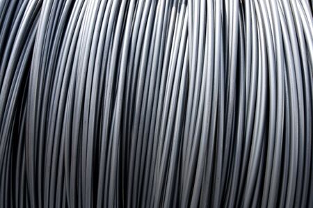 Steel wireの写真素材