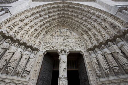 Notre-Dame Basilicaの写真素材