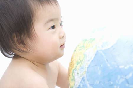 Japanese babyの写真素材