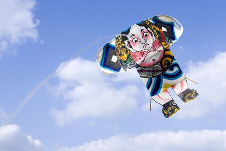 Kite-flyingの写真素材