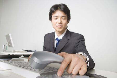 Japanese office workerの写真素材