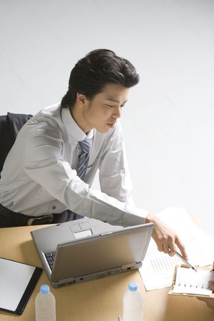 Japanese office workerの写真素材