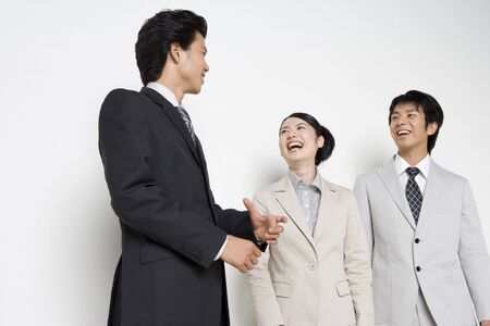 Japanese office workersの写真素材