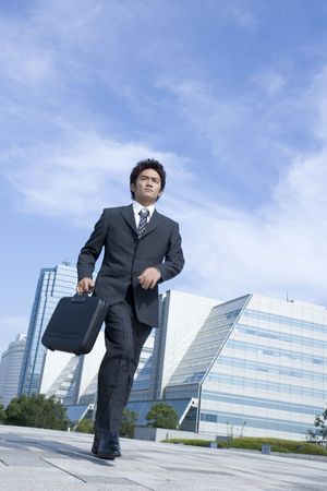 Japanese office workerの写真素材