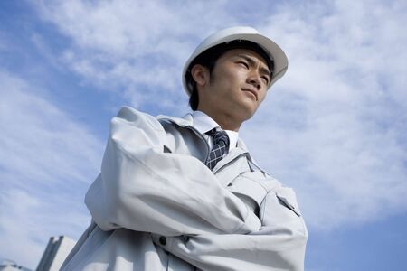 Japanese workerの写真素材