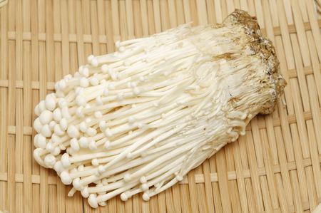 Enoki Mushroomの写真素材