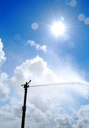 Sprinklerの写真素材