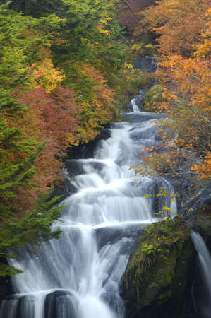 Ryuzuno-taki Waterfallの写真素材