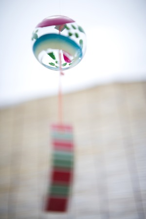 Wind chimesの写真素材