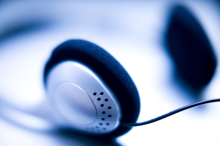 Earphonesの写真素材