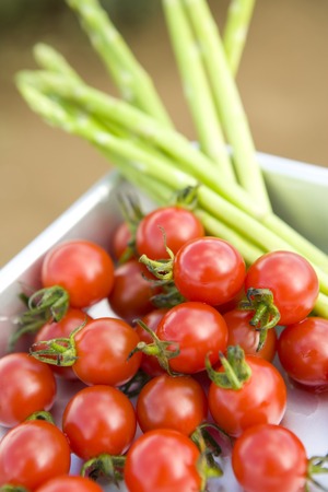 Cherry tomatoの写真素材