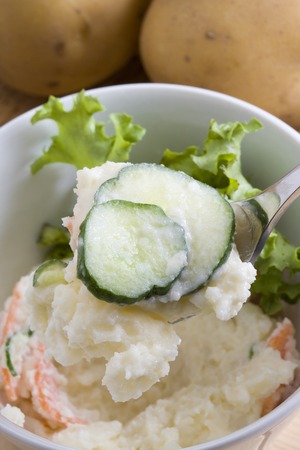Potato saladの写真素材