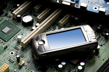Mobile phoneの写真素材