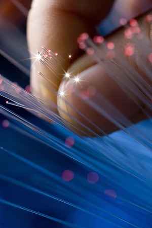 Optical fiberの写真素材