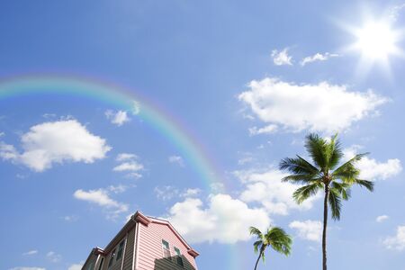 Rainbowの写真素材