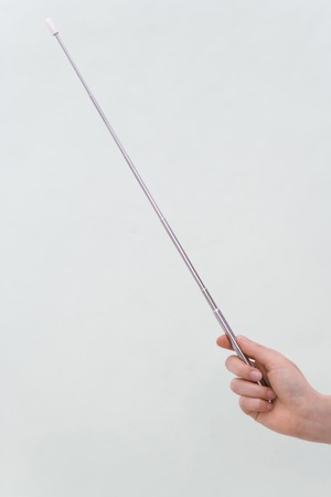 Pointing stickの写真素材