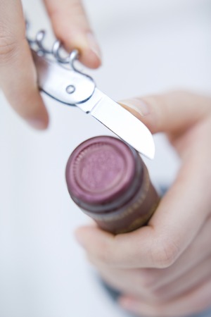 Wine openerの写真素材