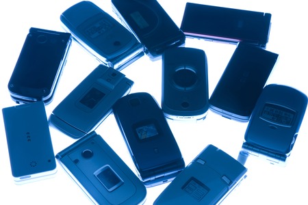 Mobile phoneの写真素材