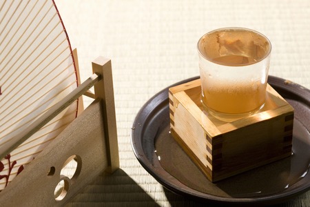 Japanese sakeの写真素材