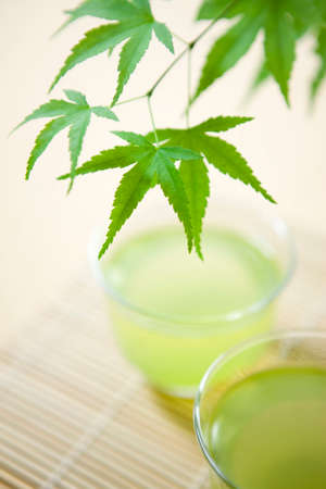 Green teaの写真素材