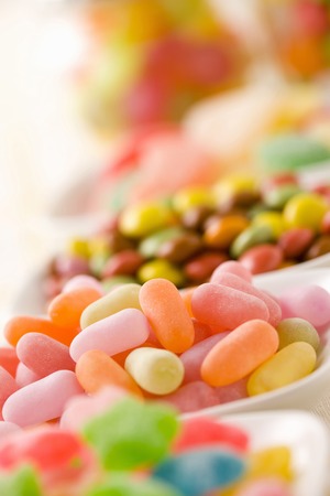 Colorful candyの写真素材