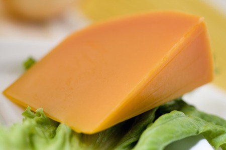 Mimolette cheeseの写真素材
