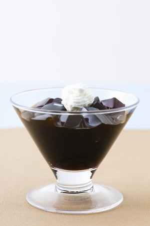 Coffee jellyの写真素材