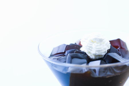 Coffee jellyの写真素材