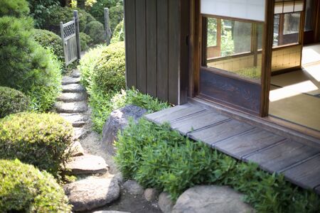 Japan gardenの写真素材