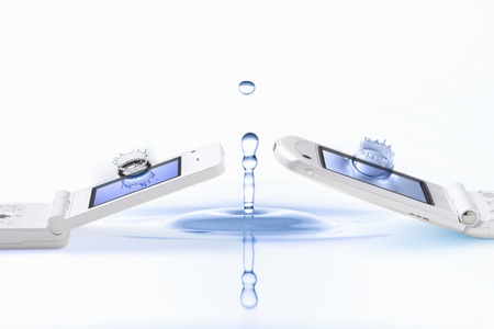 Mobile phoneの写真素材