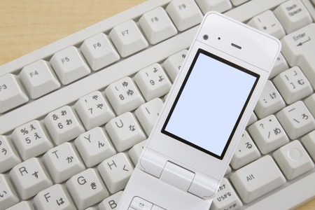 Mobile phoneの写真素材