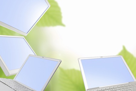 Monitorの写真素材