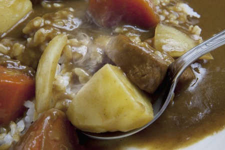 Curry riceの写真素材