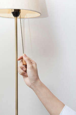 Women who wear the electricalの写真素材