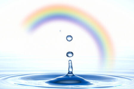 Drop of waterの写真素材