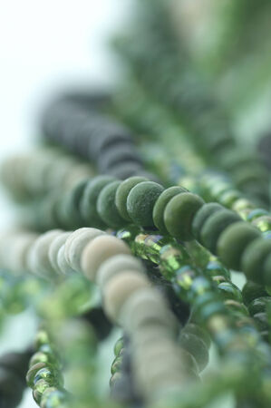 The accessary made with a stone with the beautiful color.の写真素材