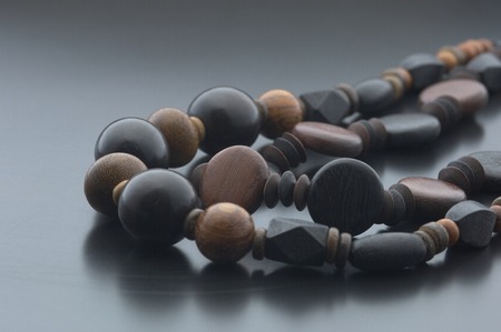 The accessary made with a stone with the chic color.の写真素材