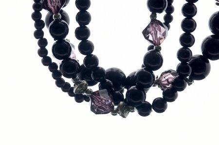 The accessary made with the chic color stone.の写真素材